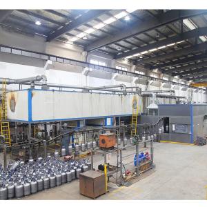 China LPG Cylinder Deep Drawing Hydraulic Press Machine 8 Seconds 500 Mm/Sec factory