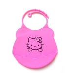 Washable Over The Head Bibs For Babies , Small Size Baby Girl Dribble Bibs