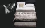 Italian Brand Design Fabric King Size Bed 1.8m Bed