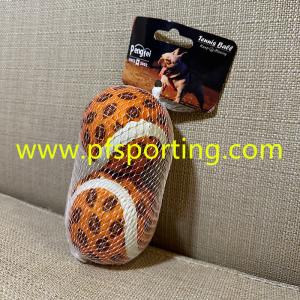 China pet toys wholesale dog tennis ball factory