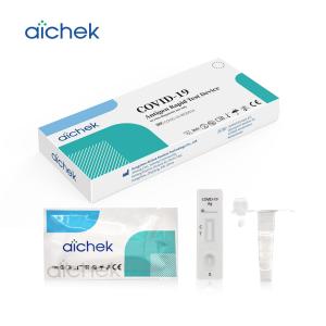 China 25Pcs Lateral Flow Test Using Saliva Rapid Antigen Test Strip factory