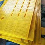PU Material Anti Skid Mat 30mm ZP375 For Drilling Rig Rotary Table