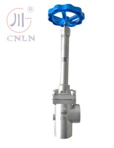 China Stainless Steel DJ64F-50P Cryogenic Globe Valve Angle Type for LNG/LOX/LN2/LAR factory