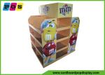 American Full Size Cardboard Pop Displays Pallet Type For M&M Candies PA038