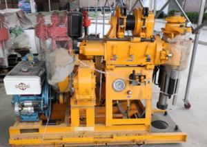 China Wheels Mounted Mini Borehole Drilling Machine For Shallow Water Well Gk200 factory