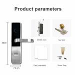 Precision Casting Stainless Steel Hotel Management System Intelligent Door Lock