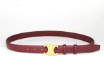 125CM Women's Fashion Leather Belts Automatic Buckle Belt