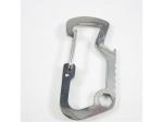 Stainless Steel Carabiner Keychain Bottle Opener,Cool innovative stainless steel