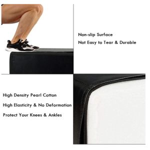 6", 12", 20", 24" Heights X-Series Plyostack Stacking Soft Plyo Jump Boxes
