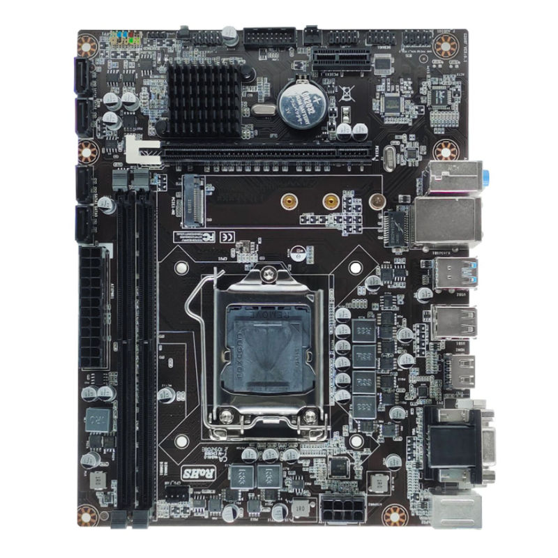 Customized H310 motherboard support 8 9 generation cpu LGA-1151 DDR4 dual channels H310 mini pc main board