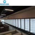 Glass Door Display Walk in Cooler Freezer Room for Storing Food and Drinks