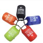 PVC 5L Outdoor Waterproof Bag With 190t Plaid Polyester Coat Various Color