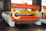 Aluminium Steel Bemo Standing Seam Roll Forming Machine , Roofing Sheet Roll