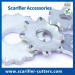 8 Point Full Face TCT Carbide Tipped Cutters Flail On Scarifier Machine Drums