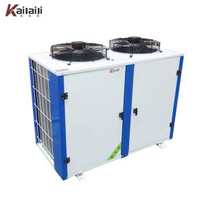 China Compact Air Cooled R404 Copeland Hermetic Compressor Condensing Unit Refrigeration System factory