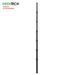15m heavy duty pneumatic telescopic mast for mobile antenna tower 300kg payloads