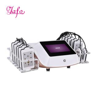 China Best Sale Lipo Laser 14 Pads LED lipolaser slimming beauty machine / fat burning laser LF-129c factory