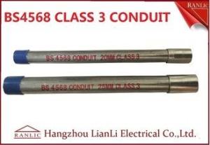 China Orange PVC Coated BS4568 GI Electrical Conduits with 1.6mm Thickenss factory