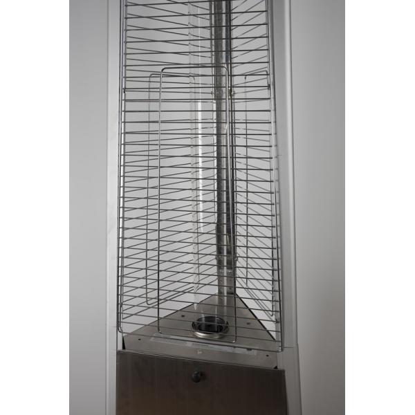 China Durable Safety Outdoor Flame Heater , Floor Standing Gas Patio Heater Low Noise factory