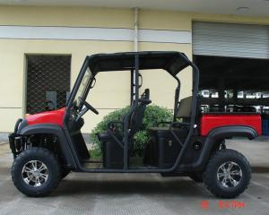 China Water Cooled 24KW 500CC Switchable 4x4 Utility Vehicles factory