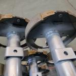 76MM 6000 Lb Galvanized Torsion Axle Mobile Home Trailer Axles