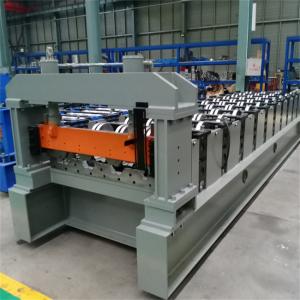 China 15-20m/min Floor Deck Forming Machine For Steel Structure Material factory