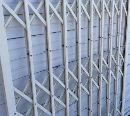 High safety Aluminium Burglar Trellis door made of high strength aluminium