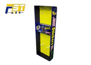 China Corrugated Paperboard Counter Hook Display Stand Durable Environment Friendly factory