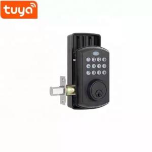 China Intelligent Security Digital Rim Lock , Deadbolt Electronic Door Locks factory