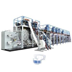China Super Absorbent Ultrasonic Automatic Sanitary Napkin Manual Machine factory