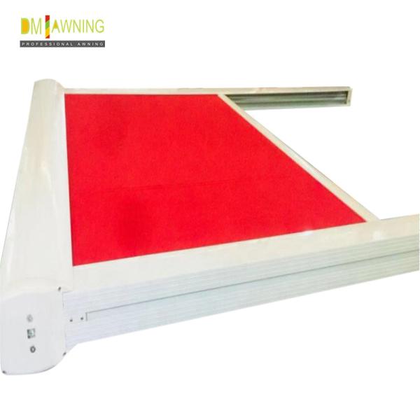 China Conservatory Aluminum Retractable Awning Outdoor Garden Pergola factory