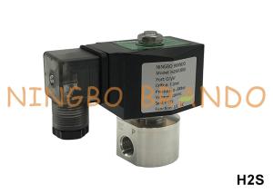 China 200 Bar High Pressure Stainless Steel Solenoid Valve 1/8'' 1/4'' 12V 24V 110V 220V factory