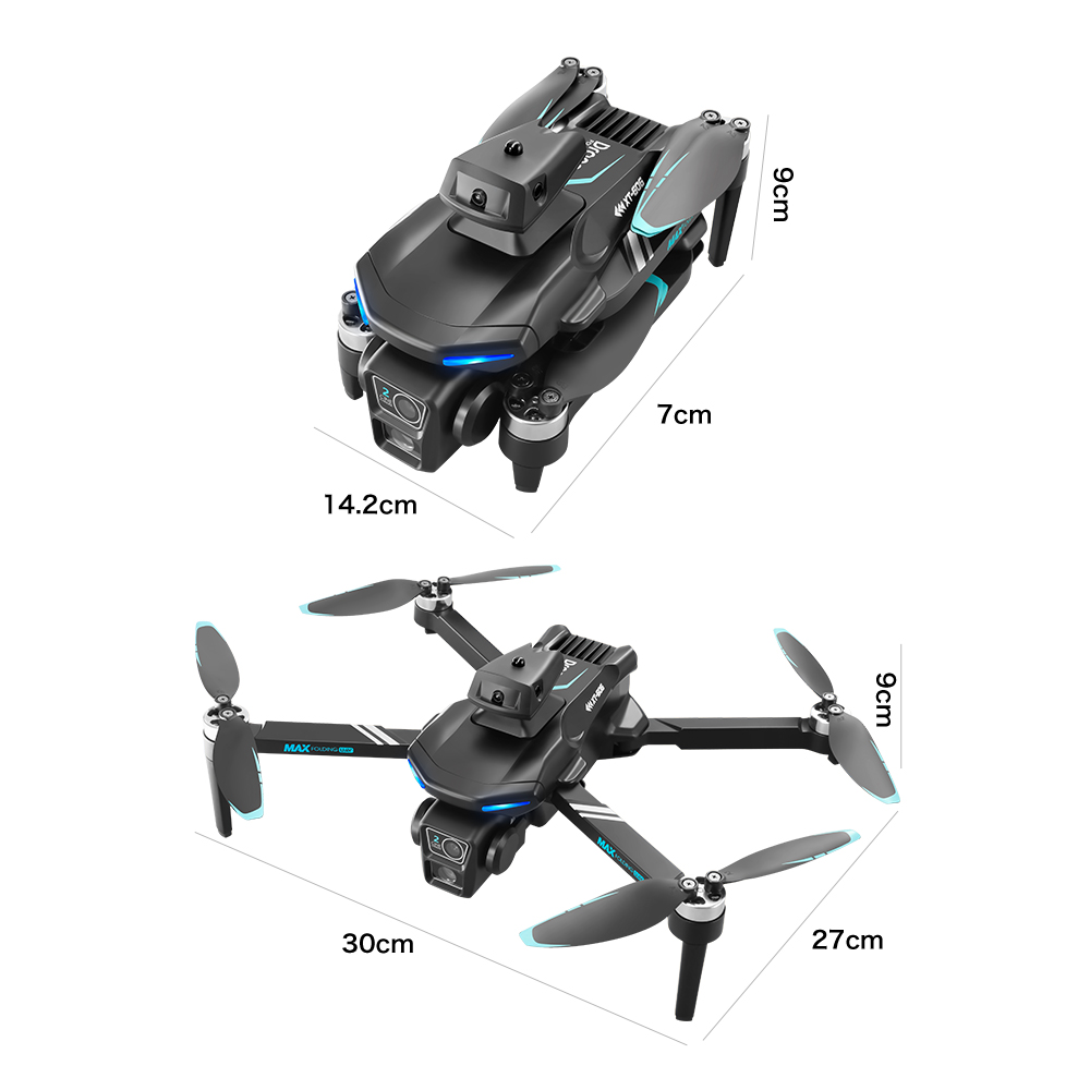 Drone Type Xt606 Aerial Airplane 2.4g Wifi Fpv Real Time Transmission Brushless Motor Drone 4k Pro 100m App Control One Key Takeoff Landing