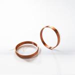 0.02mm 2UEW155 Insulation Enamelled Copper Wire Self Bonding Magnet Wire For