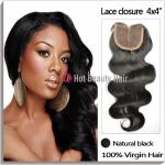 Full Head Swiss Lace Hair Lace Top Closure Weave 10 Inch - 24 Inch Length