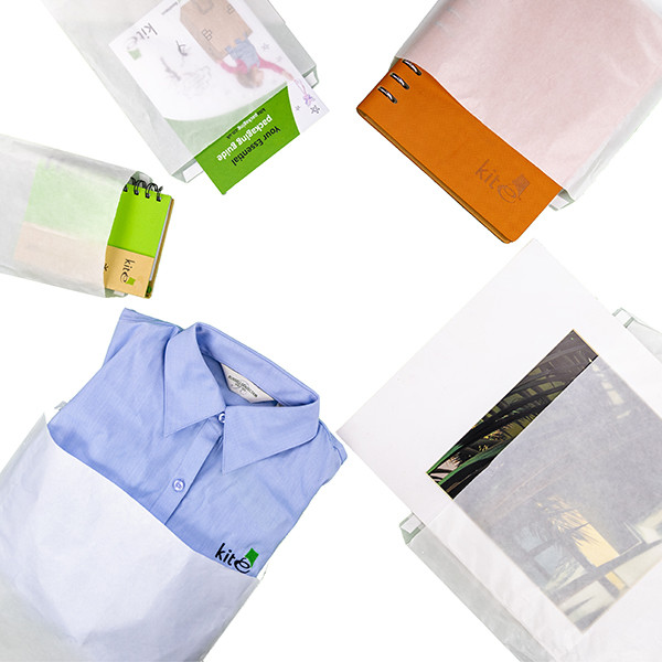 China Biodegradable Cellophane Bags Custom Printed for Cosmetics Clothing on sale
