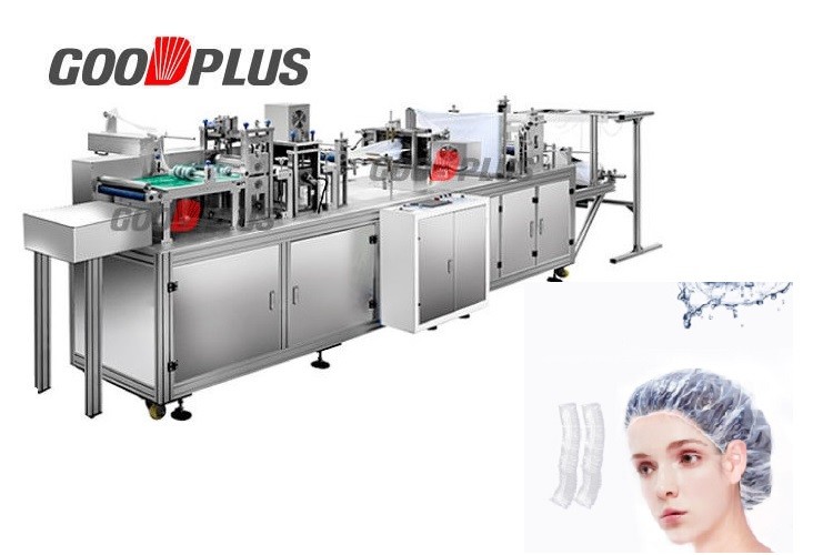 Nonwoven 5KW Bouffant Cap Making Machine