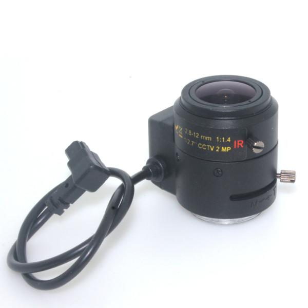 China 2MP IR Auto Iris Lens 1/2.7" 2.8-12mm Multi Coating Surface Vandal Proof factory