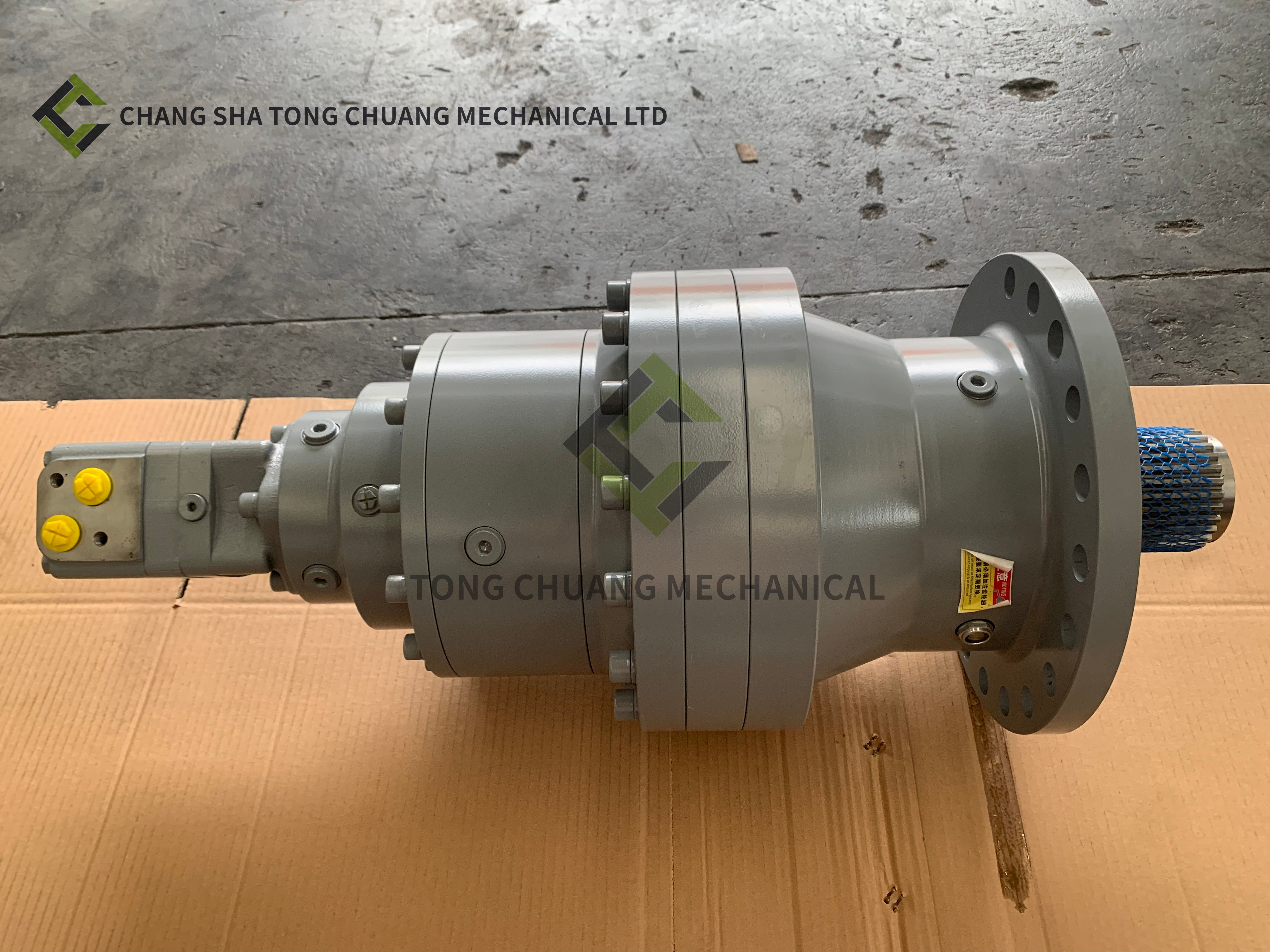 Sany Spare Parts For Concrete Pump Truck, Rotary Reducer Assembly ZCM3.15-15000/B-F2-K2-Y/T
