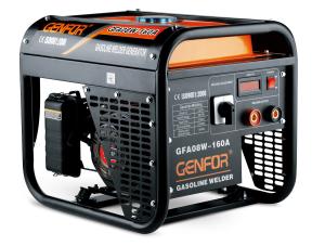 China 160A PMG Portable Welder Generator Gasoline Fuel GF170FB Engine Model factory