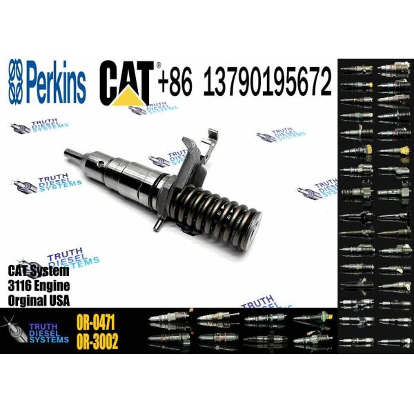 Common Rail Injector 107-7732 0R-0471 107-7773 for Caterpillar E320B E325B E322B 1077732 0R0471 1077773