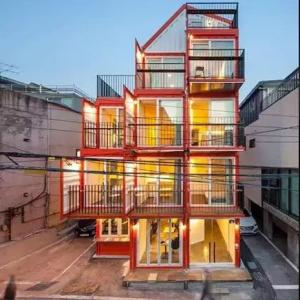 China Modular Kits Flat Pack Containers / Portable Prefab Houses factory