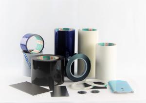 China Acrylic Base PE Protective Film Black And White Thickness 60 Microns Roll factory