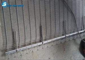China stainless steel curtain and decorative wire mesh factory