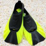 Men Women Diving Swim Fins Premium PP & TPE Material Short Scuba Fins