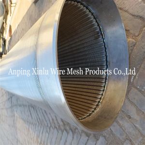Diameter 426mm No Magnetic Tri-Wire Wrapped Johnson Water Well Screen Pipe With