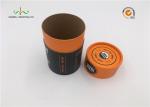 Custom CMYK Printing Cardboard Tube Packaging Small Cardboard Tubes For Gift