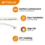 SMD 2835 LED Soft Strip Lights IP64 Waterproof for Kitchen Wardrobe