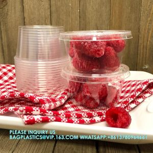 Compostable Biobased Plastic Cups And Lids Dessert Cups With No Hole Lids, Mini