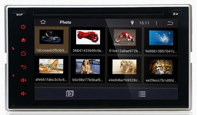 Ouchuangbo Car Radio DVD Bluetooth USB 3G Wifi for Hyundai Santana Fe /Matrix /Lavita Andr